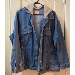 Bershka Oversized Denim Jacket
